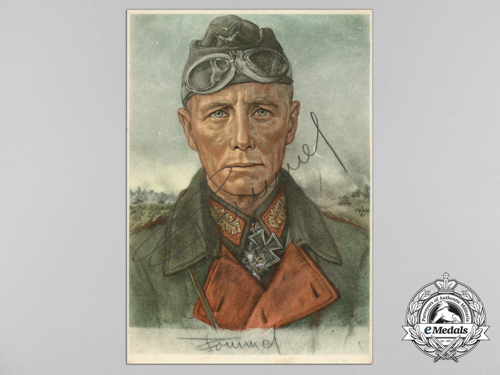 a_picture_postcard_signed_by_generalfeldmarschall_erwin_rommel_d_4888