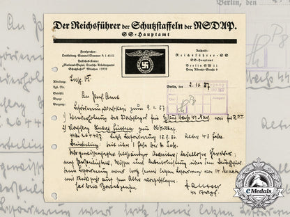 an_early_ss_promotion_recommendation_issued_by_ss-_brigadeführer_paul_hausser_d_4896