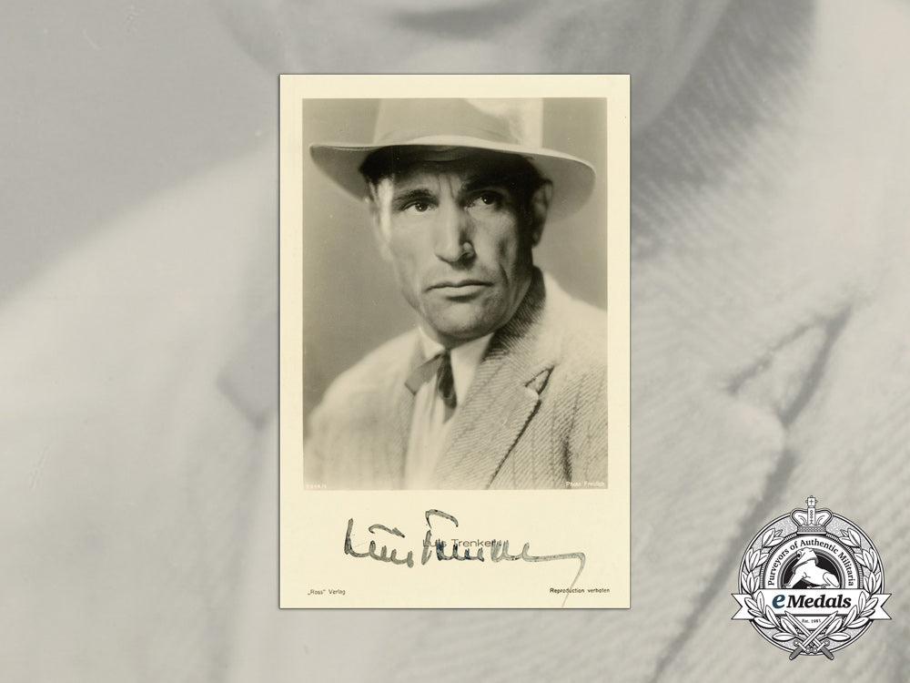 a_wartime_picture_postcard_signed_by_actor_director_luis_trenker_d_4901