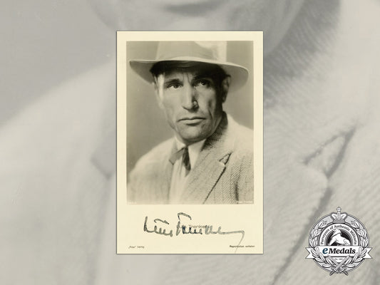 a_wartime_picture_postcard_signed_by_actor_director_luis_trenker_d_4901