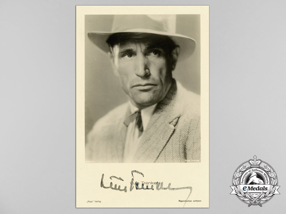 a_wartime_picture_postcard_signed_by_actor_director_luis_trenker_d_4902