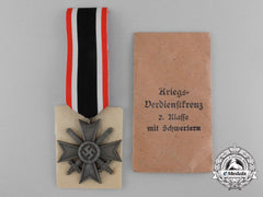 A Mint War Merit Cross Second Class In Original Packet Of Issue By Deschler Und Sohn