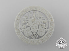 A 1938 “Print And Paper” Themed Reichs Exhibition Badge By E.o Friedrich