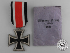 An Iron Cross 1939 Second Class By Schenkl With Original Packet Of Issue
