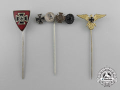 A Lot Of Three Fine Stick Pins