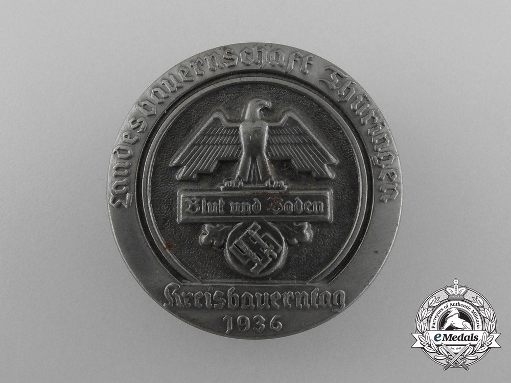 a1936_thürigen_farmer’s_collective_day_of_farmers_badge_d_5199