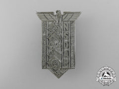 A 1937 Nsdap Paderborn District Council Day Badge