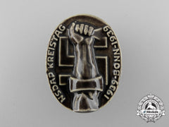A Unique 1939 Nsdap Bonn District Conference Day Badge