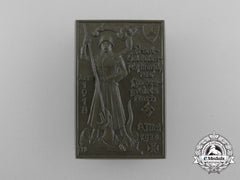 A 1938 Nskov North-County Front Soldier’s Rally Badge By Walgo Kierspe