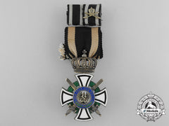 A Prussian House Order Of Hohenzollern; Inhaber Cross With Swords