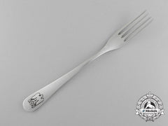 A Silver Oyster Fork From Ah’s Informal Dinner Ware Set