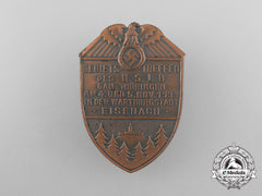 A Fine Quality 1933 Nslb Thüringen Regional Meeting In Wartburg Stadt Badge By Paulmann & Crone