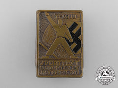 Germany, Third Reich. A Gymnastics And Sportfest Badge