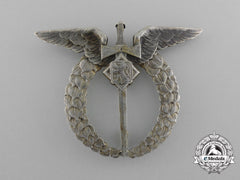 An Second World War Period Czech-Made Pilot Badge