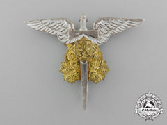 Czechoslovakia, Republic. An Army Observer Air Force In Great Britain Badge, C.1945