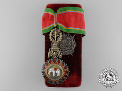 A Thailand Most Exalted Order Of The White Elephant, 3Rd Class Commander With Case