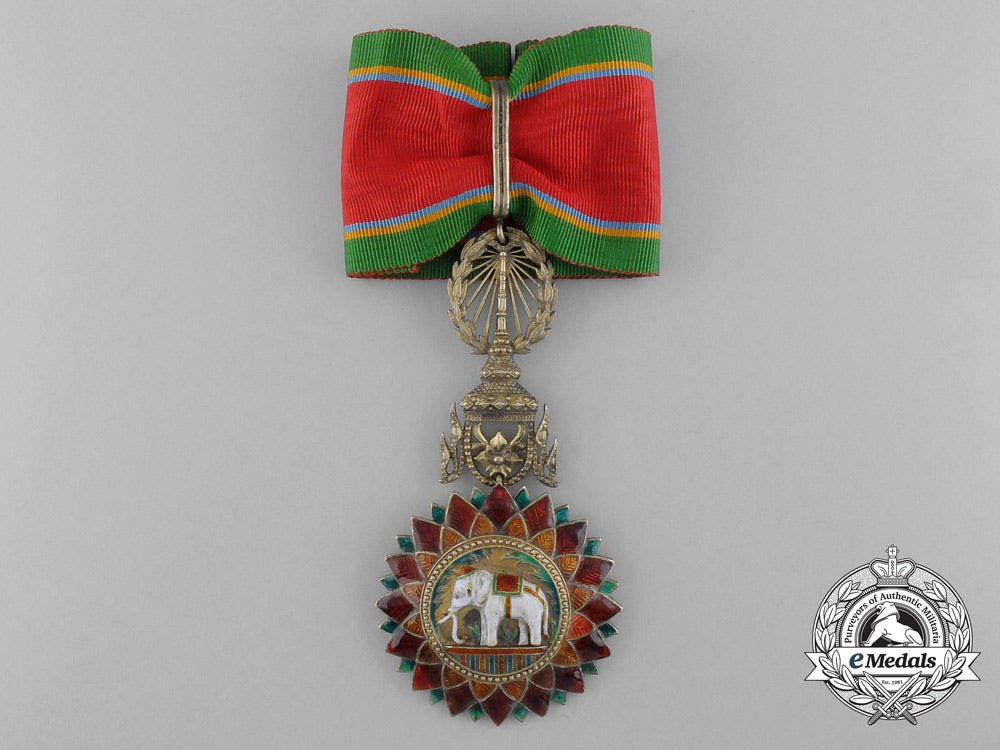 a_thailand_most_exalted_order_of_the_white_elephant,3_rd_class_commander_with_case_d_5424