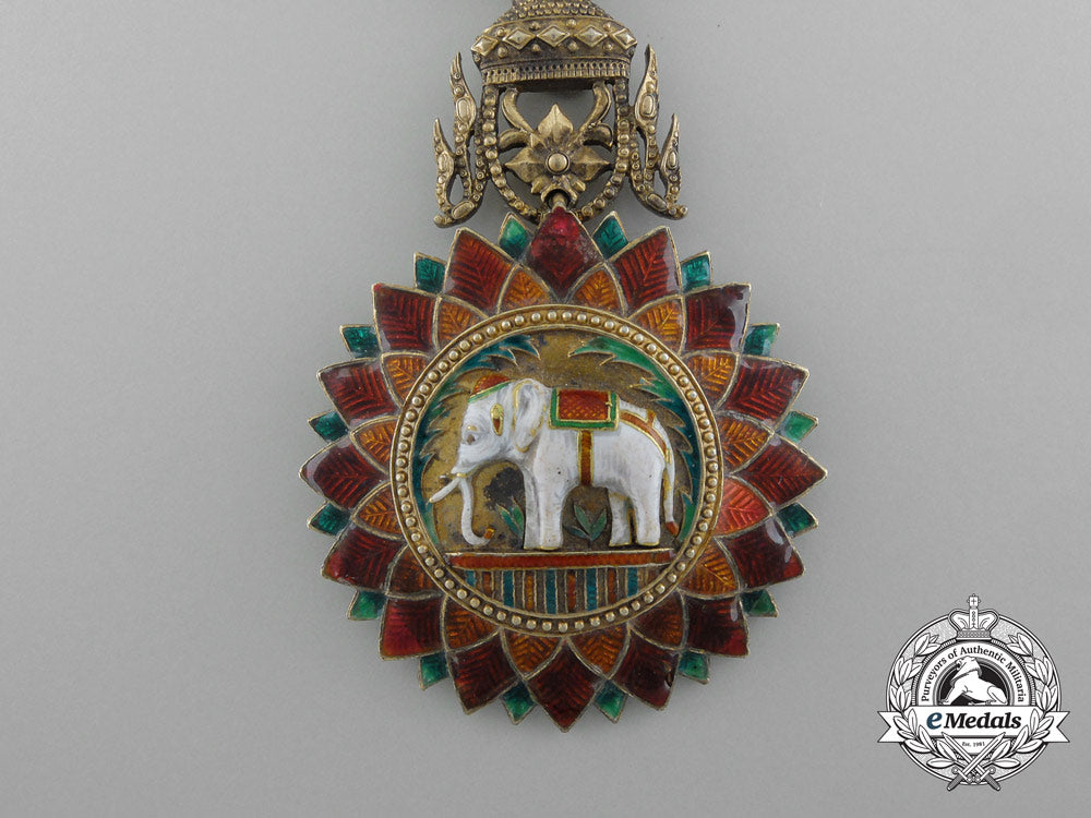 a_thailand_most_exalted_order_of_the_white_elephant,3_rd_class_commander_with_case_d_5426