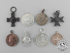 Eight Miniature German Imperial Medals & Awards
