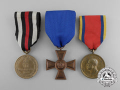 Three 19Th Century German Imperial Medals & Decorations