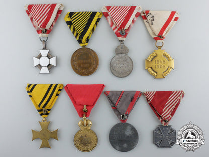 a_lot_of_eight_first_war_period_austrian_medals&_awards_d_548