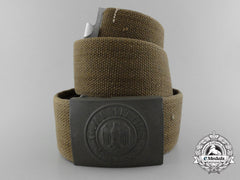 A Third Reich Heer Enlisted Man's Belt With Buckle