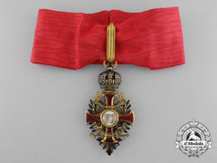 An Austrian Order Of Franz Joseph In Gold; Commander’s Neck Cross By V. Mayer; Circa 1900