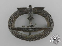 A Kriegsmarine Submarine Badge By C. E. Juncker