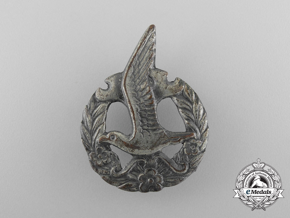 a_scarce_dutch_nationale_jeugdstorm_sports_badge;_girls’_version;_numbered_d_5605_1
