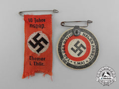 A Lot Of Two Nsdap Badges
