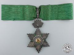 An Iranian Order Of The Lion And Sun; 3Rd Class Commander