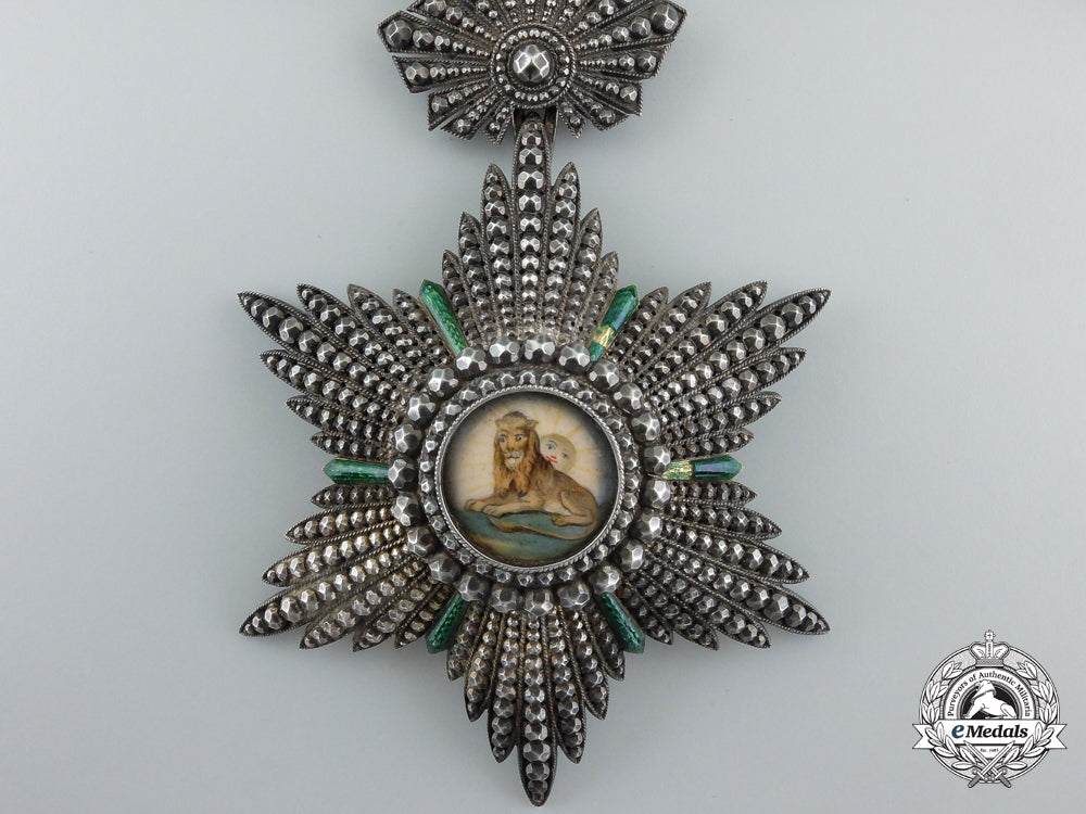 an_iranian_order_of_the_lion_and_sun;3_rd_class_commander_d_570