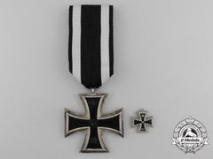An Iron Cross 1914 Second Class By The Königliches Münzamt Of Berlin With Miniature