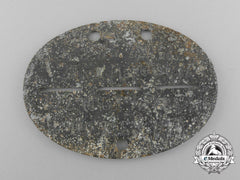 A Hungarian Light Flak Artillery Ss Candidate Volunteer Identification Tag