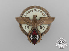 A 1938 Victor’s Badge In The National Trade Competition By Hermann Aurich