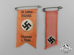 A Lot Of Two Nsdap Supporters Badges