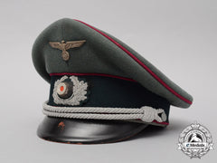 A Scarce Nebelwerfer/Rocket Troop Officer’s Visor Cap/Schrimmütze