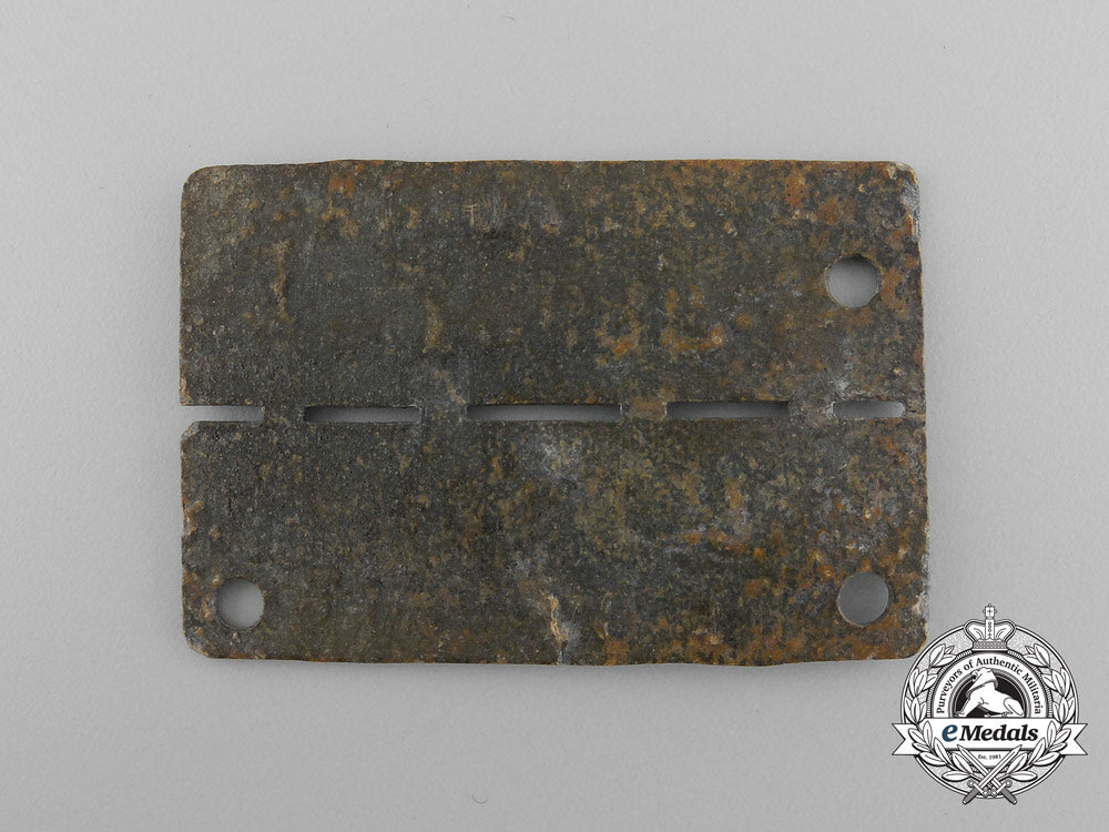 a_numbered_german_pow_camp_id_tag_for_allied_soldiers_housed_at_the_stalag_i-_b_hohenstein_camp_d_5982
