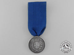 Italy, Kingdom. An Al Valore Militare Awarded To “Colson, J.e. Chef D’escadron D’état-Major.”, C.1857