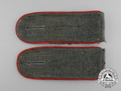 A Mint Pair Of Wehrmacht Artillery Enlisted Man’s Shoulder Boards
