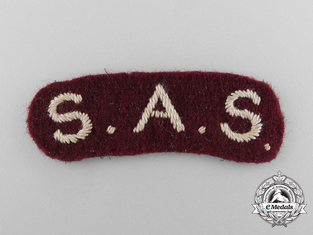 Sas Flash Module A Rare Special Air Service (Sas) Shoulder Flash – eMedals