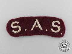 A Rare Special Air Service (Sas) Shoulder Flash