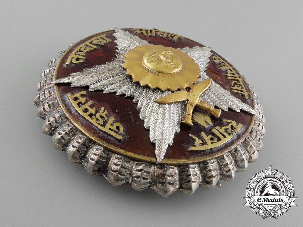 nepal,_federal_democratic_republic._a_most_puissant_order_of_the_gorkha_dakshina_bahu,_i_class_star,_c.1960_d_6210