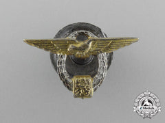 Czechoslovakia. A Flight School In England Graduate's Miniature Badge, C.1943