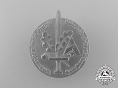 A 1936 Niedersachsen-Braunschweig Sa Group Competition Badge By Lehmann & Wundenberg