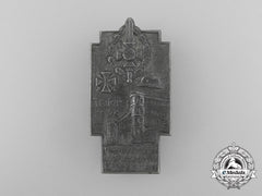 Germany, Third Reich. A 1936 Nskov 1936 Front-Fighters & War Casualties Remembrance Day Badge