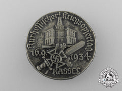 A 1934 Nskov Kassel Kurhessischer War Casualties Remembrance Day Badge