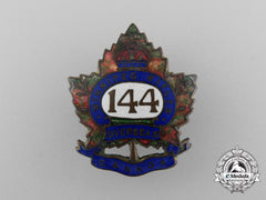 A First War 144Th Infantry Battalion Sweetheart Badge