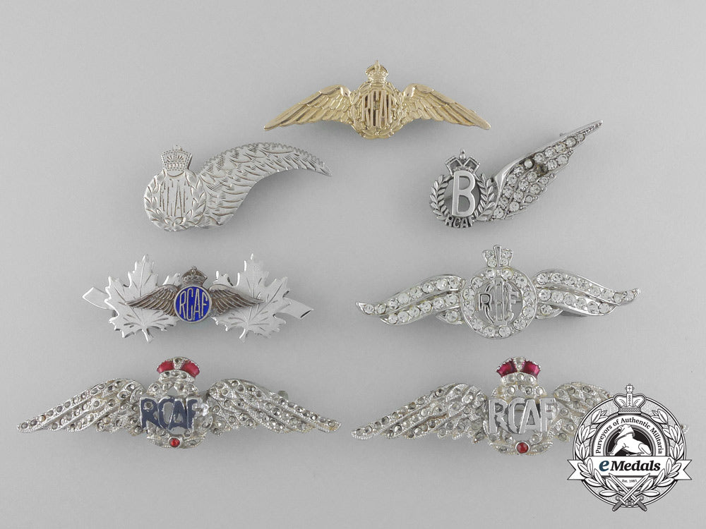 seven_royal_canadian_air_force(_rcaf)_sweetheart_badges_d_6317_1