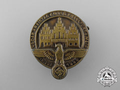 A 1938 Nsdap District Gross-Frankfurt Am Main District Council Day Badge